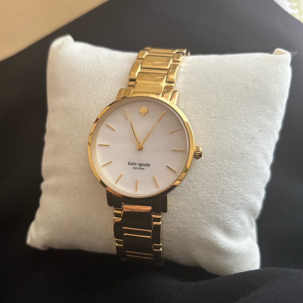 Gold Kate Spade Watch with Box